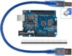 UNO R3 Development Board Improved Version Electronic Microcontroller Expert Kit with Pin Headers Included"