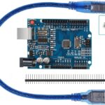 UNO R3 Development Board Improved Version Electronic Microcontroller Expert Kit with Pin Headers Included"