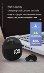 Mini Wireless Sleep Bluetooth Earbuds, In-Ear, Dual-Ear, for Sleep and Sports, High Sound Quality, Ultra-Small and Invisible - Image 5