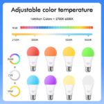 Tuya eWelink Smart Light Zigbee E27 Bulb Support Alexa Google Voice Control , Lampu Pintar SmartLife - Image 3