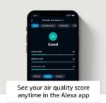 Amazon Smart Air Quality Monitor, Works with Alexa / Echo. PM 2.5 more - Image 3