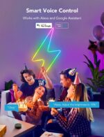 Govee Neon LED Strip Light, Indoor/Outdoor IP67 Smart Light Music Sync - Image 4