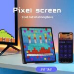 LED 32 x 32 Pixel Screen DIY Photo Frame Display Smart App Control