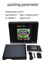 LED 32 x 32 Pixel Screen DIY Photo Frame Display Smart App Control - Image 4