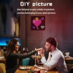 LED 32 x 32 Pixel Screen DIY Photo Frame Display Smart App Control - Image 5