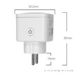 Tuya Wifi + Matter Smart Plug EU Plug Alexa Google | Colokan Pintar - Image 5