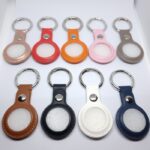 Apple Airtag GPS Leather Keychain Holder | Gantungan Kunci