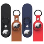 Apple Airtag GPS Leather Keychain Holder | Gantungan Kunci - Image 4