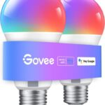 Govee Smart Light Bulbs, WiFi & Bluetooth, Alexa Google, RGBWW