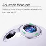 Orzorz Star Light Projector Plus, Home Galaxy Planetarium, Shooting Stars, Smartphone App Control - Image 3