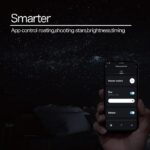 Orzorz Star Light Projector Plus, Home Galaxy Planetarium, Shooting Stars, Smartphone App Control - Image 5