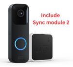 Blink Video Doorbell include sync Module 2 | Two-way audio, HD video, motion and chime app alerts and Alexa enabled — wired or wire-free