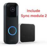 Blink Video Doorbell include sync Module 2 | Two-way audio, HD video, motion and chime app alerts and Alexa enabled — wired or wire-free