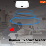 Tuya Zigbee Human Presence Detector, Luminance / Distance Detection - Image 2