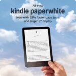 All-new 2024 Amazon Kindle Paperwhite (16 GB) – Our fastest Kindle ever, with new 7" glare-free display and weeks of battery life